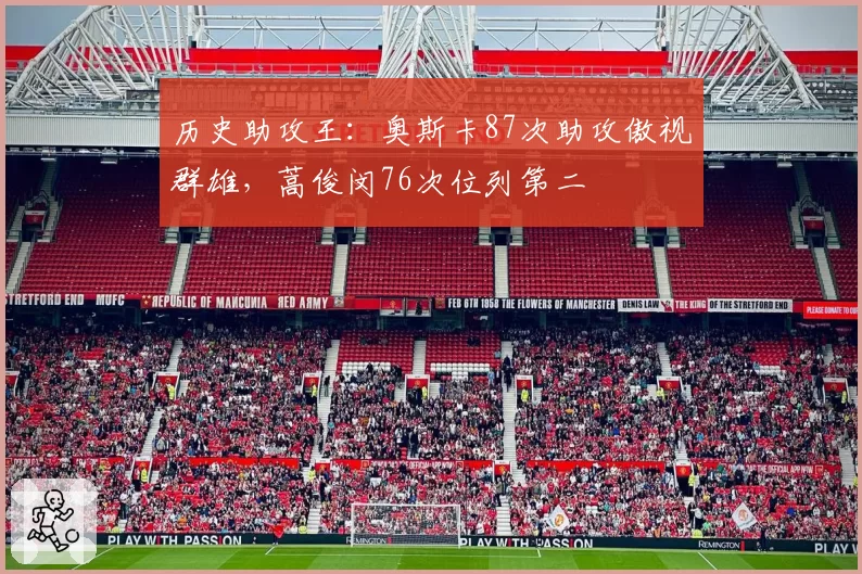历史助攻王:奥斯卡87次助攻傲视群雄,蒿俊闵76次位列第二